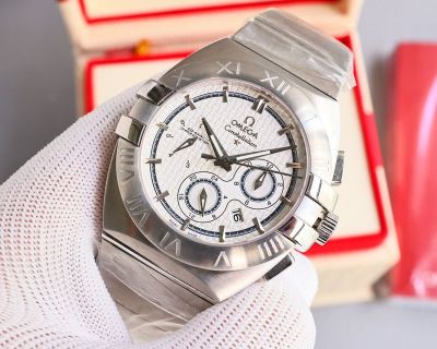 Omega Constelllation 43MM 9100 Movement Sapphire Glass Sports Watch